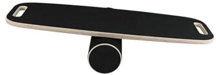 Pegciuho Balance Board with Roller for Training in Hockey Basketball Pilates for All Ages