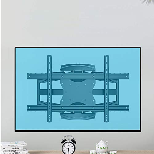 DRFGNF Soporte de Pared para TV con Brazos articulados Dobles, Giratorio, inclinable y Giratorio para la mayoría de televisores Planos LED, LCD y OLED de 32 a 75 Pulgadas. Sopor