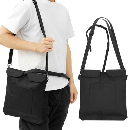 Catheter Bag Holder Cover, Urine Drainage Bag Holder with Zipper Pipe Sleeve & Adjustable Strap, Soft Breathable Fabric, Easy Access, Secure & Discreet for Foley Catheter & Night Bag Users