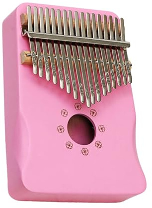 Nybörjarkalimba Kalimba Fingerstyle 17 Noters Plockinstrument Lätt Att Lära Sig Och Nybörjare Rosa(3/4)