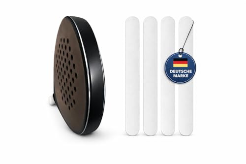 Padel Schutz | Kantenschutz I Robusta Marco Protección I Autoadhesivo Racket Protector contra arañazos y golpes I Ultra Ligero, Durable y Fit para todas las palas de pádel I 4 unidades