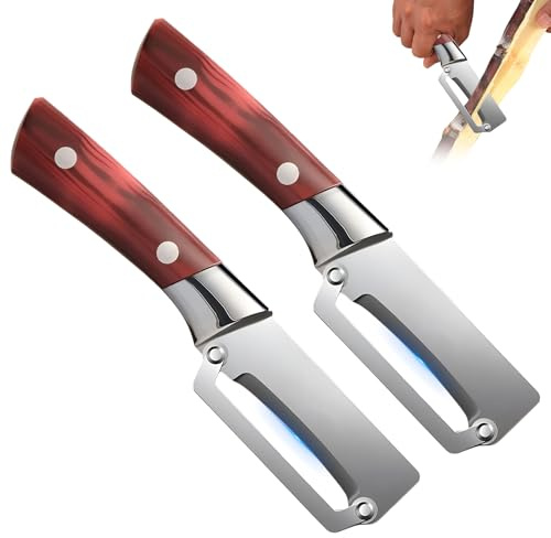 2PCS Multifunctional Vegetable Peeler, Stainless Steel Peelers for Kitchen, Durable and Ergonomic Design, for Fruits & Vegetables
