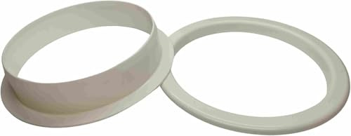 Générique Anneaux de Soutien pour Sac filtrant compatibles avec Desjoyaux – Paire d'anneaux intérieurs et extérieurs en Plastique ABS résistant