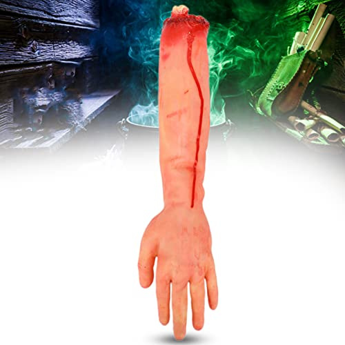 HUSHUI Hemsk Gummiavskuren Handsimuleringsupptåg för Halloweenfester och Spökhus - Stor Storlek 18,5 X 4,1 Tum (Daigo röst)