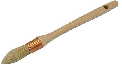 SAVY 1470010 Pinsel Daumen, flach, Borsten rein langem Griff Ø 18 N 0