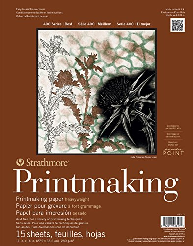Pro-Art (433-11 Strathmore Papierblock, 27,9 x 35,6 cm, 15 Blatt, Papier, braun, 11X14
