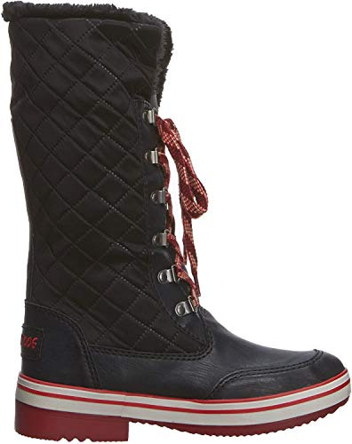 Rakethund kvinnor Suri Biker Boots, Svart stabil, 39 EU