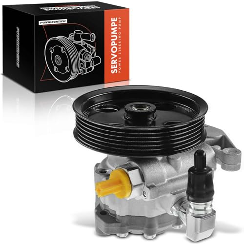 Frankberg Servopumpe Hydraulikpumpe Lenkung Kompatibel mit C-Klasse W204 S204 2.5L-3.5L 2007-2014 GL-Klasse X164 4.6L 5.5L 2006-2012 M-Klasse W164 R-Klasse W251 V251 Replace# 0054664201