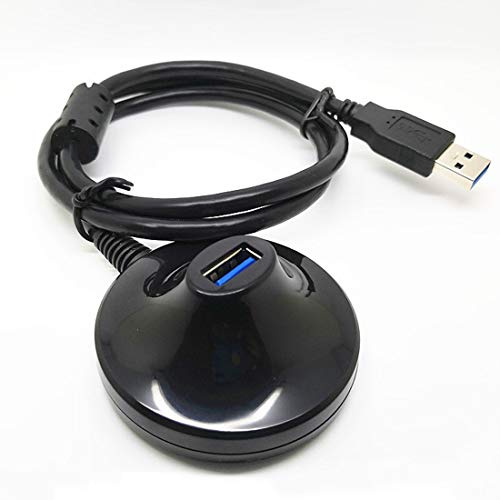 ezonpinzv High-Speed USB 3.0 WiFi Adapter Extension Cable with Pedestal - Desktop Vertical Base Dock Holder for USB WiFi Adapter, Wi-Fi Antenna