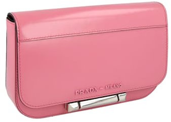 Prada Damen Pink Leder Schultertasche 1BD170 ZO6 F0638