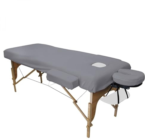 Vivezen - Kit Complet de Housses pour Table de Massage - Confort Plus - Éponge- Plusieurs Coloris