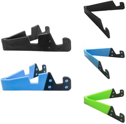 YSDYY 5 Stück Dreiecksständer, Faltbarer Handy-Halter, Mini-Halter, V-förmiger Desktop-Ständer für Handy, Tablet PC