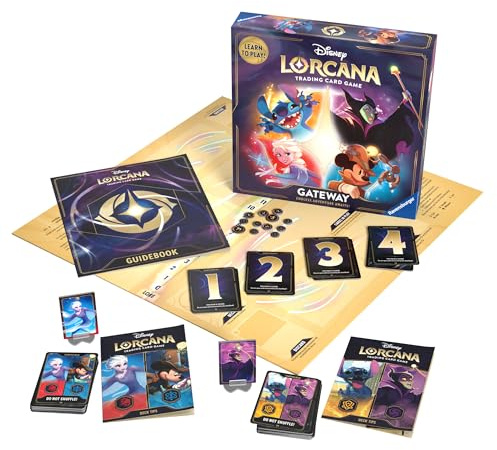 Ravensburger Disney Lorcana TCG: Der Einstieg, Disney Sammelkartenspiel ab 8 Jahren