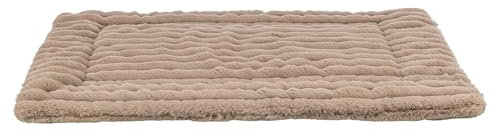 Trixie Materassino Lonni Costine Velluto Marrone Chiaro 75x55 cm