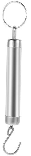Bilancia a molla meccanica da 5 kg, con gancio, for cucina, bagagli, portatile, da viaggio, pesca, compatta