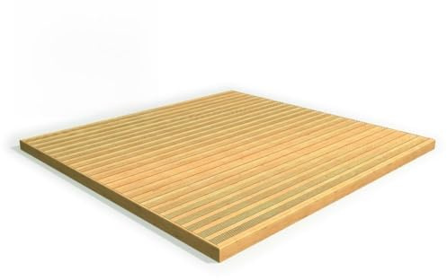 eDecks Discount Softwood Decking Kit Pressure Treated Boards with Joists & Fixings - 1.8m x 1.8m No Handrails