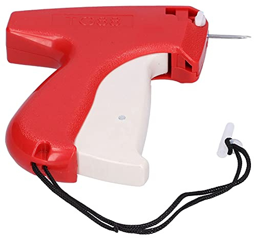 Stylebest Kit Fai da Te per Etichettatrice di Vestiti, Pistola per Etichettatura Ergonomica per Etichettare i Prezzi di Vestiti, Giocattoli, Bagagli, Materiale in PVC, 1 Etichettatrice con 18 Fogli di