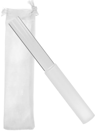 GRADENEVE Acryl Klangschalen Schlägel mit Hohlem Design und Klarem Klang Weißer Klangschalenstab für Entspannung und Spirituelle Geschenke Einfache Ausführung Zufällige Zufällige Farbe