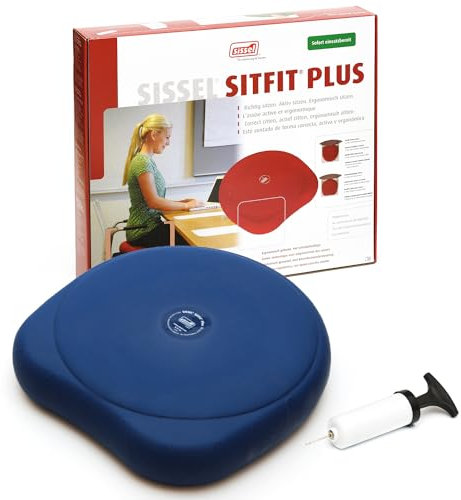 SISSEL 23902 Sitzkissen SITFIT Plus, inkl. Pumpe, blau
