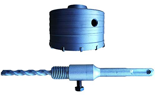 Fresa carotatrice tazza diametro 125 mm con punta sds-plus