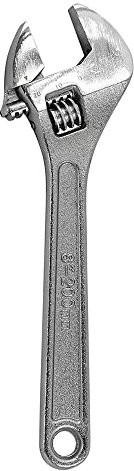 Dekton 8 Adjustable Spanner-1 Jaw Capacity| Straight Jaw Wrench| Printed Width Scale| Hardened and Tempered Steel| Easy Adjustment for Gripping Various Sizes| Rust-Resistant Finish| Mechanical Work