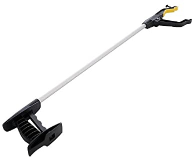 Pince de Préhension avec Embout Magnétique - Outil de Ramassage pour Séniors et Handicapés - Mâchoires Souples et Antidérapantes - Longueur 76cm - Pince Ergo Reacher