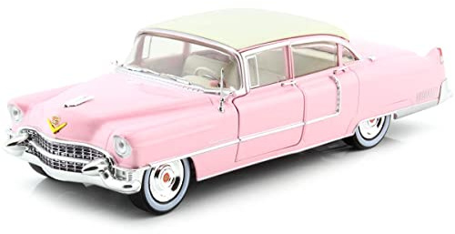 Greenlight Samlar- modellbil, 84098, rosa/vit