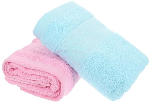 Cabilock Coffret de Serviettes de Bain en Coton, Ensemble Adulte Absorbant