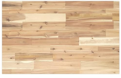 vidaXL Waschtischplatte Unbehandelt 100x50x2 cm Massivholz Akazie