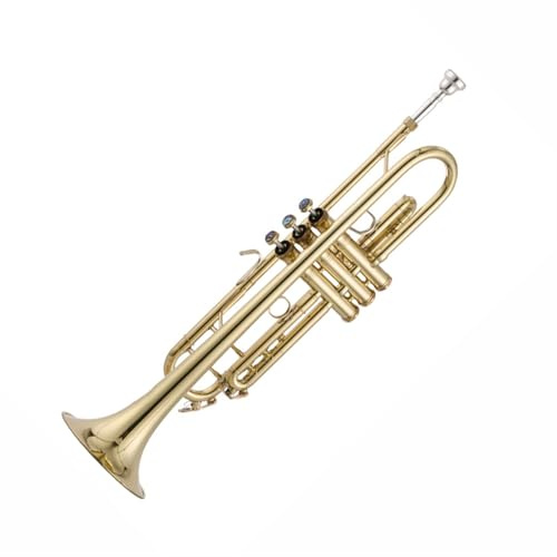 Profi Trompete Blasinstrument Messing Lack Gold B Trompete Anfänger Ton Standard