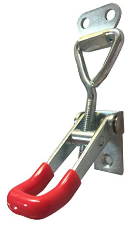 5 Pcs Silver Metal Toggle Latch Clamp with U-Shaped Bar