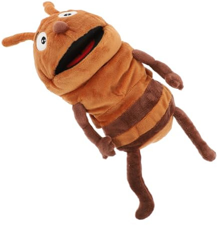YARNOW Plüsch Ameisen Handpuppe Für Geschichtenerzähler Spielzeug Für Früherziehung Emuliertes Spielzeug Für Junge Mädchen Simulation Ameisen Modell