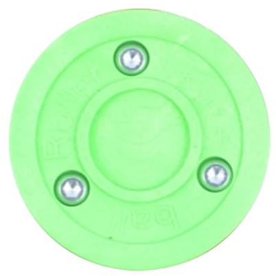Hockey Pucks - Vis en acier inoxydable - Puck de hockey sur roulettes amortissant les chocs - Pour routes et extérieures - Sol lisse à l'intérieur - Entraînement sur le terrain - Équipement de sport