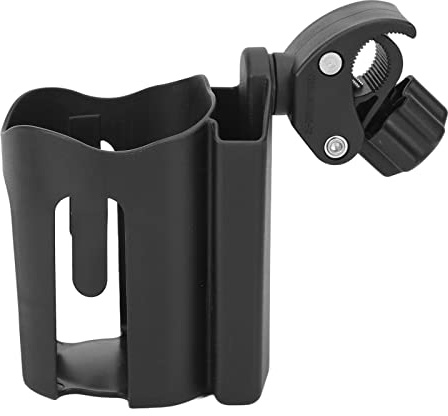 Oytrui Portavasos 2 en 1 para Cochecito, de Ajuste Fijo Estable en Portavasos para Teléfono para Caminantes, Sillas de Ruedas, Bicicletas y Carritos