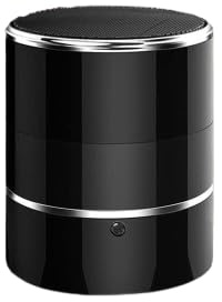 Telecamera spia nascosta, altoparlante WiFi Bluetooth, obiettivo rotante a 180°, telecamera wireless HD 1080p, rilevamento del movimento, app live streaming per sorveglianza domestica e ufficio