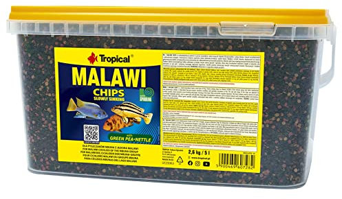 Tropical Malawi Chips für Mbuna-Cichliden und andere Cichliden, 1er Pack (1 x 5 kg)