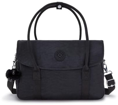 Kipling SUPERWORKER S Umhängetasche, Computertaschen, Black Noir (Schwarz)