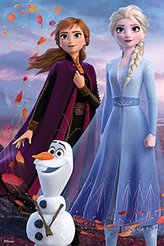 Star Wars Prime 3D-RD-RS263086 Does Not Apply Lentikularpuzzle Disney Frozen ELSA, Anna und Olaf, 200 Teile, Mehrfarbig, einzigartig (33030)