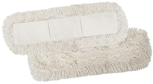 BSafe 5pz Frangia in Cotone Normale, con Tasche, Radazza Pulizia Pavimento. (5, 60cm)