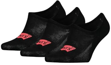 Levi's Unisex Recycled Cotton Footie, Black, 39/42