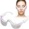 iYInJuan Appareil de Massage des Yeux avec Chaleur, Masseur Oculaire anti-âge à Vibrations Micro-fréquence, 3 Niveaux, Soulagement de la Fatigue, Soin de Poches pour les yeux