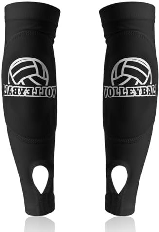 FDCGAS volleyball armschoner -1 Paar Volleyball Armmanschetten Armschoner Kinder Sportarmbänder Unterarm Kompressionsmanschette Volleyball Armstulpen Ärmel Elastische Volleyball Sport Handgelenkstütze