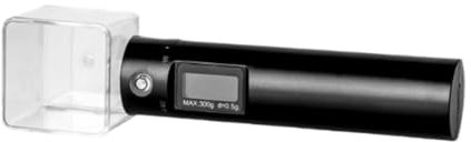 JISADER Cuillère Doseuse électronique, pour Peser Le Sucre, Le Lait, Le Thé En Poudre et L'huile, Noir