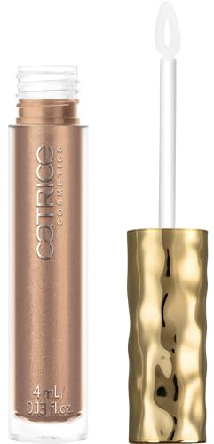 Catrice DESERT DUNE Shimmer Eye Tint Nr. C02 Pink schnelltrocknend 4ml | Schimmernder Lidschatten für strahlende Augen in einem warmen, goldfarbenen Taupe
