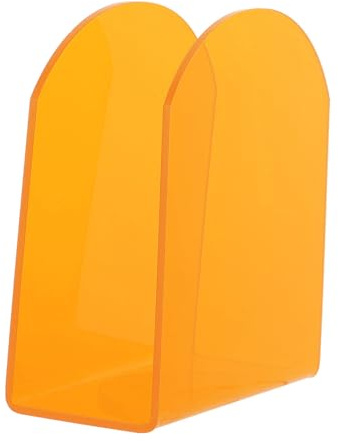 Mobestech Porta Servilletas de Mesa Acrílico Naranja Diseño Ahorrador de Espacio para Almacenamiento en Cocina y Oficinas Elegante y Delicado