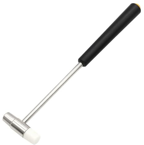 Dual Head Jewelry Hammer,Dual Head Mini Watchmaker Hammer,Small Hammers,Plastic & Metal HeadMallet MiniJewelry Hammers for DIY Crafts,Watches,Tuning,Jewelry Making,Woodworking,Musical Instruments