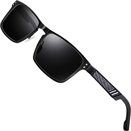 ATTCL Polarisierte Fahren Sonnenbrille Herren Al-Mg Metall Rahme Ultra Leicht