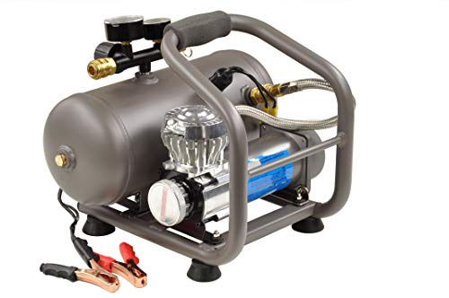 Pro-Lift-Werkzeuge Compresseur d'air 12 V 7,2 bar 360 W Débit de remplissage 60 l/min Compresseur d'atelier 5 l