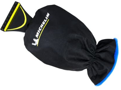 MICHELIN Grattoir à Glace avec Gant de Voiture avec Gant imperméable - Unisexe