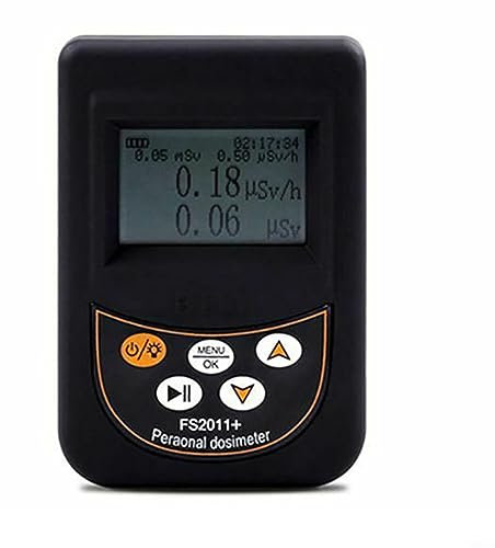 Contatore Geiger FS2011+ Rilevatore di radiazioni nucleari Dosimetro di radiazioni personali Beta Gamma X-Ray Personal Dosimetro 1000uSv/h Rilevatore di radiazioni Tester di radioattività